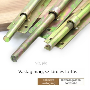 Ajtó pillangózár, cinkötvözet, hegesztett csapszerkezet