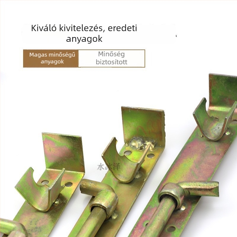 Ajtó pillangózár, cinkötvözet, hegesztett csapszerkezet