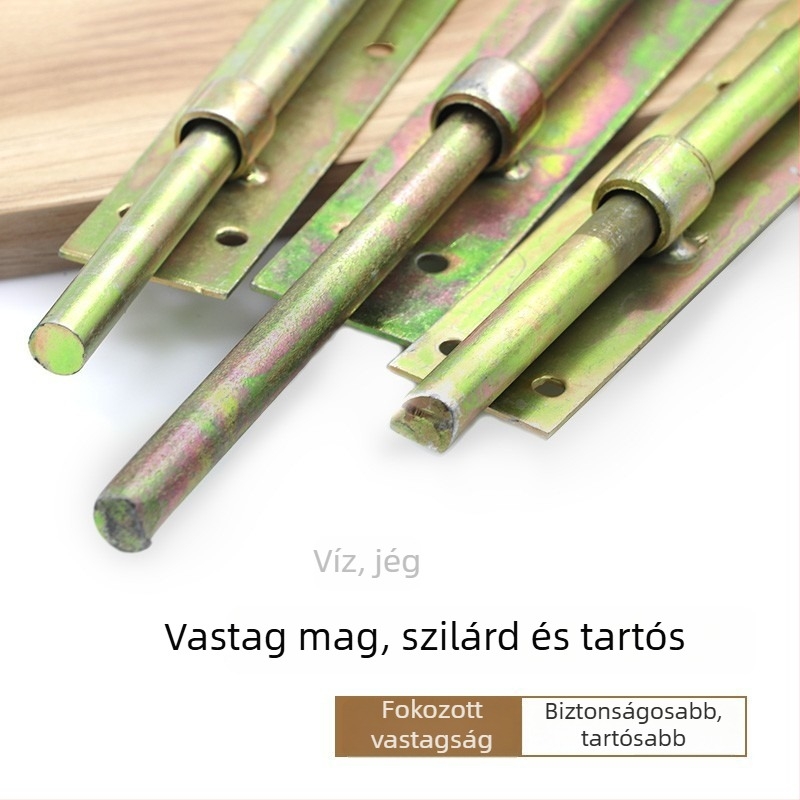 Ajtó pillangózár, cinkötvözet, hegesztett csapszerkezet