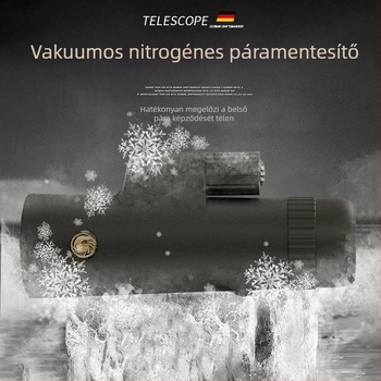 10x42 professzionális szintű monokulár teleszkóp, kiváló tisztaság alacsony megvilágítás mellett és teljes optikai üveg