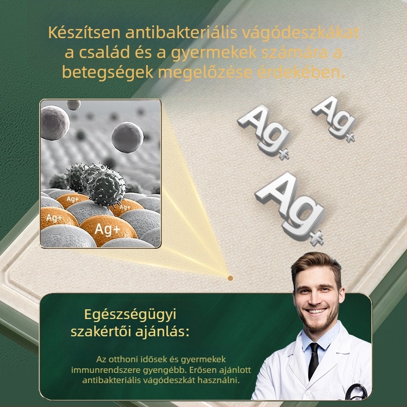 Kettős oldalú rozsdamentes acél vágódeszka, konyhai, multifunkcionális, nordic stílusú