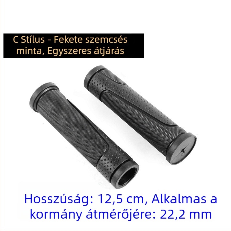 Hegymászó kerékpár kormányvédő borítások (hosszú és rövid) – gumi, csúszásmentes, összecsukható, kényelmes
