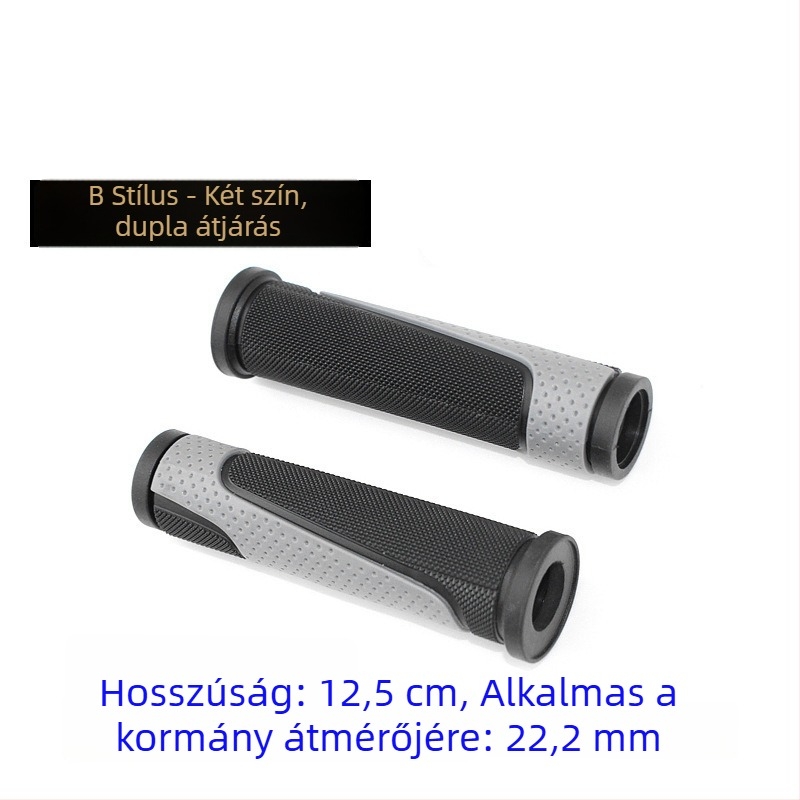 Hegymászó kerékpár kormányvédő borítások (hosszú és rövid) – gumi, csúszásmentes, összecsukható, kényelmes