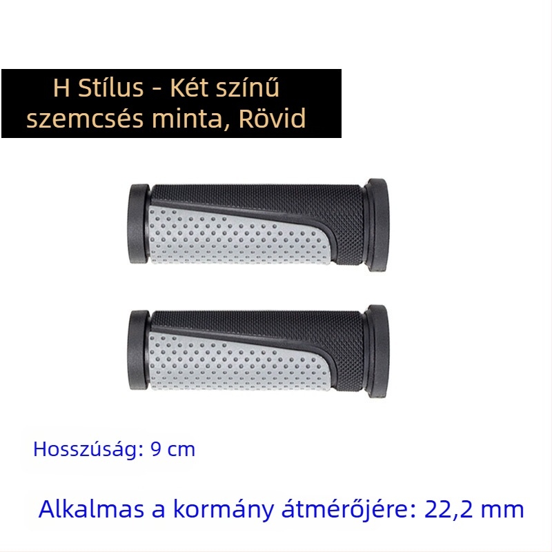 Hegymászó kerékpár kormányvédő borítások (hosszú és rövid) – gumi, csúszásmentes, összecsukható, kényelmes