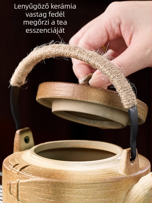 Kerámia teázó készlet SK280 — hordozható, szigetelt, tárolható, 3–5 fő részére