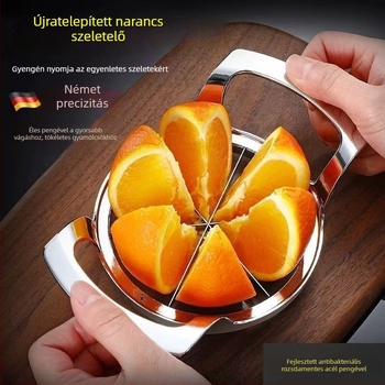 Caisheng almaszúró rozsdamentes acélból, alma szeletelő és magkiválogató, modern minimalist stílus, Yiwu eredet