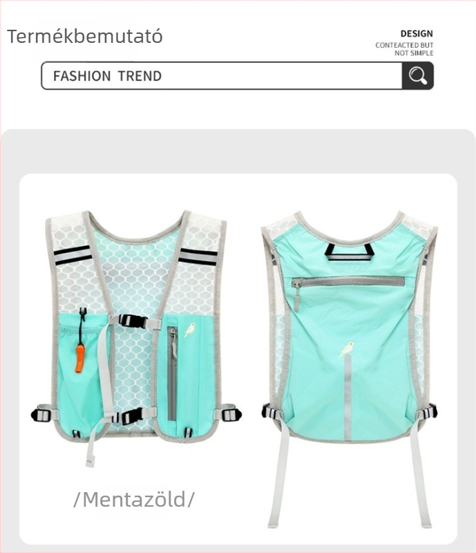 Túra hátizsák, uniszex, nylon, légáteresztő, vállpántok párnázott levegővel, kerékpározáshoz