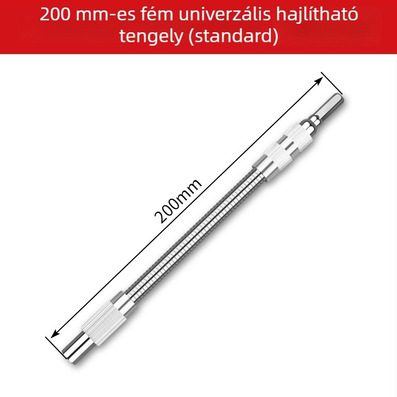Lichang univerzális hajlékony tengely forgócsuklóval, ötvözet, csavarhúzóhoz és fúróhoz