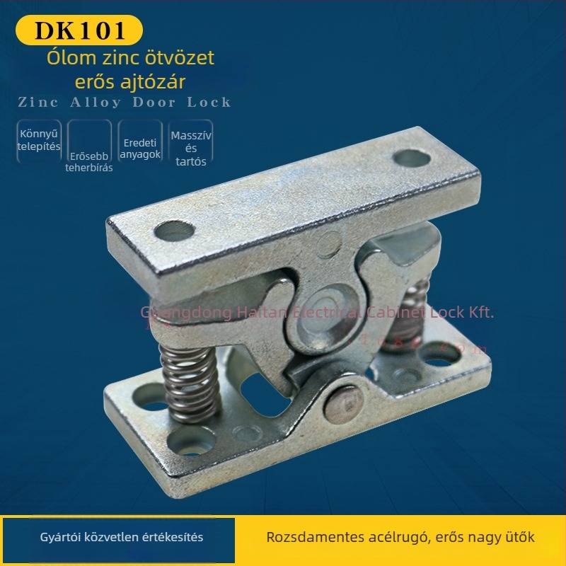 Padlóra szerelt ajtóstop DK101 – rozsdamentes acél, csavaros rögzítés, automata működés