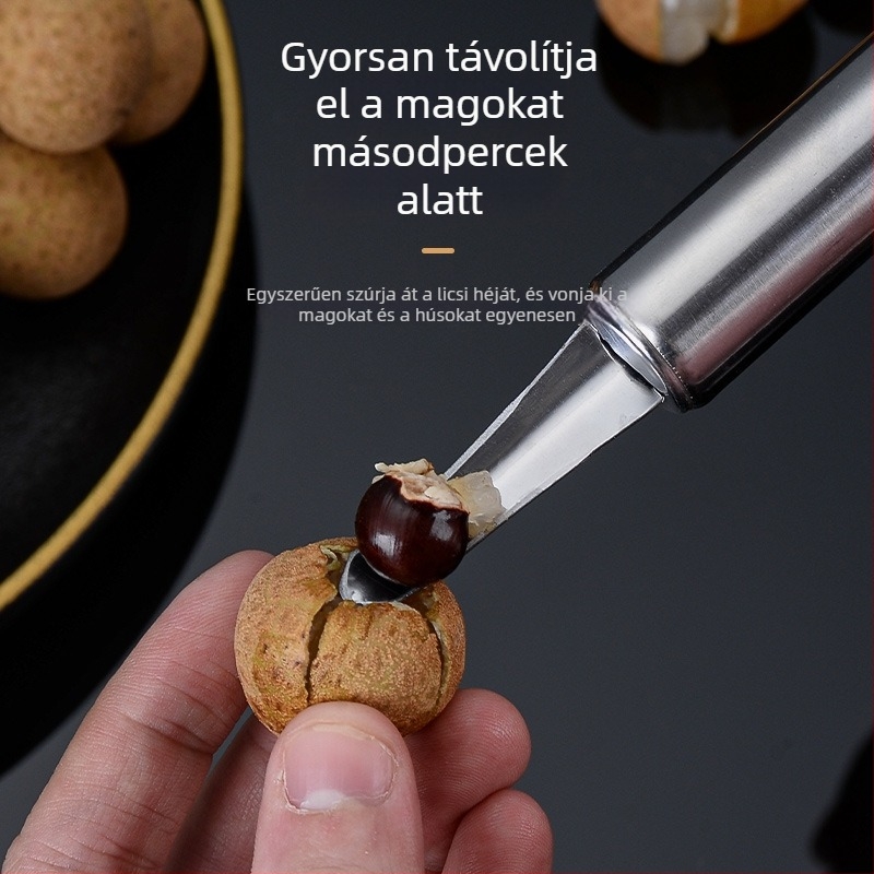 Rákfej deveiner és hátsó nyitó – eszköz az agy eltávolítására és a hús kinyerésére, rozsdamentes acél, konyhai többfunkciós eszköz