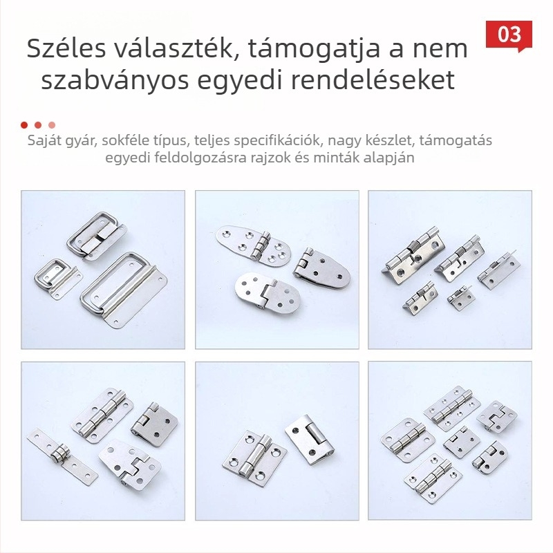 Jinteng 304 rozsdamentes acél, nehéz terhelésű ajtózár ajtókhoz, ablakokhoz és szekrényekhez