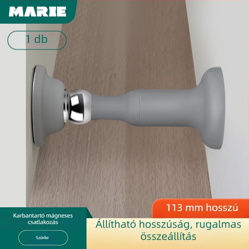 Mary mágneses ajtófogó – szilikon, falra szerelve, modell 025, modern egyszerű stílus