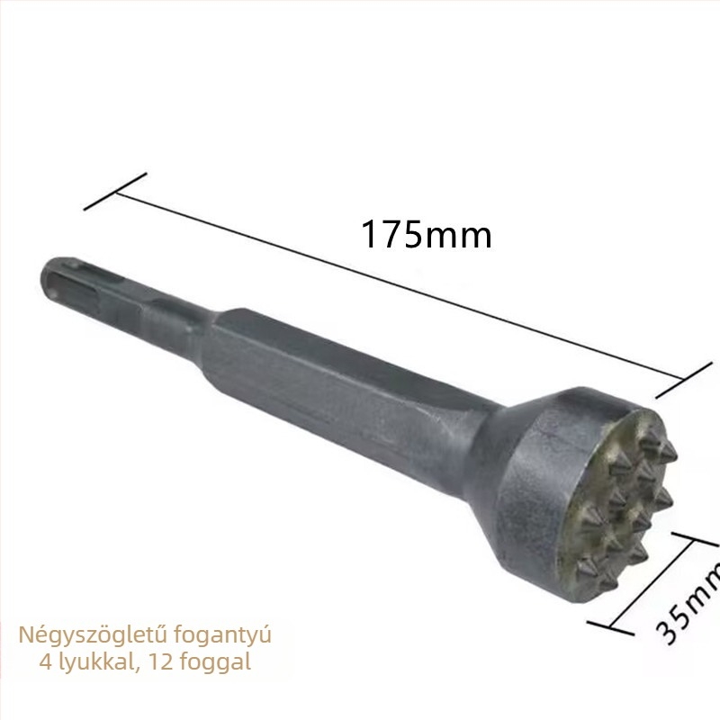 Hengyao Tools Elektromos kalapácsfej hexagonális négyszögletes fogantyúval, ötvözött integrált betonhoz