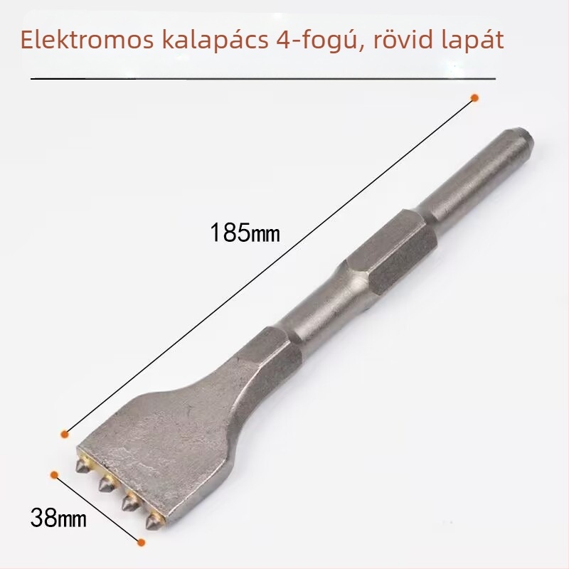 Hengyao Tools Elektromos kalapácsfej hexagonális négyszögletes fogantyúval, ötvözött integrált betonhoz