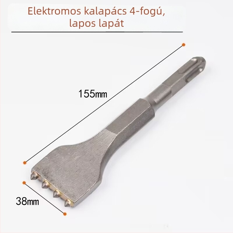 Hengyao Tools Elektromos kalapácsfej hexagonális négyszögletes fogantyúval, ötvözött integrált betonhoz