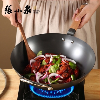 Finomvas Wok, kínai stílusú, tapadásmentes bevonattal, üvegfedővel, modell C30640100