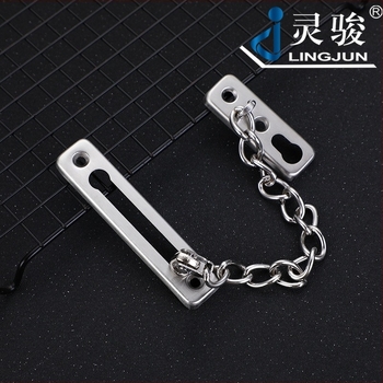 Ajtózár lánc – rozsdamentes acélból, felület drótos húzott, modell Safety Chain 2