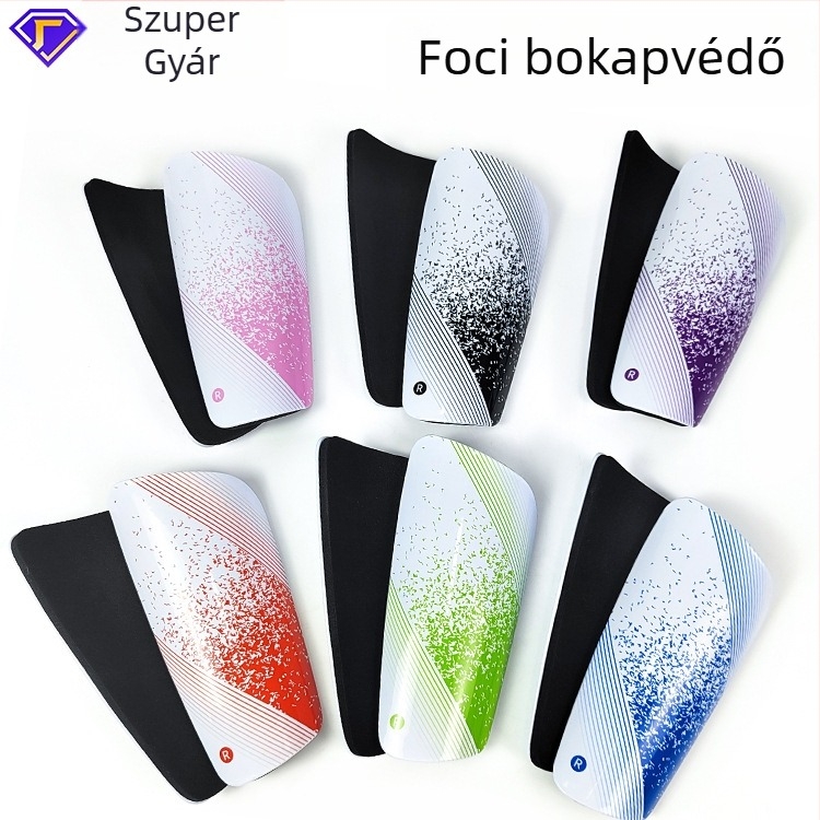 Sepwolf PU sípcsontvédő futballhoz, felnőtteknek, testreszabható, dupla vastagságú kialakítás