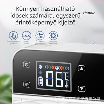 Coolbox félvezetős autóhűtő gyógyszerekhez, kapacitás legfeljebb 5 L, 11W, 5V 3,4A, 0-18°C