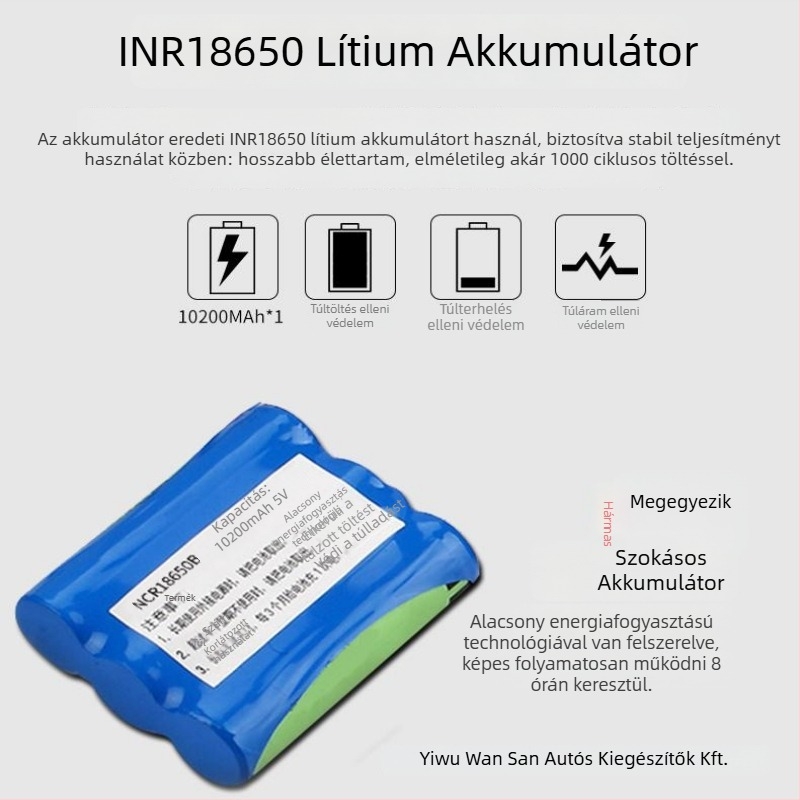 Coolbox félvezetős autóhűtő gyógyszerekhez, kapacitás legfeljebb 5 L, 11W, 5V 3,4A, 0-18°C