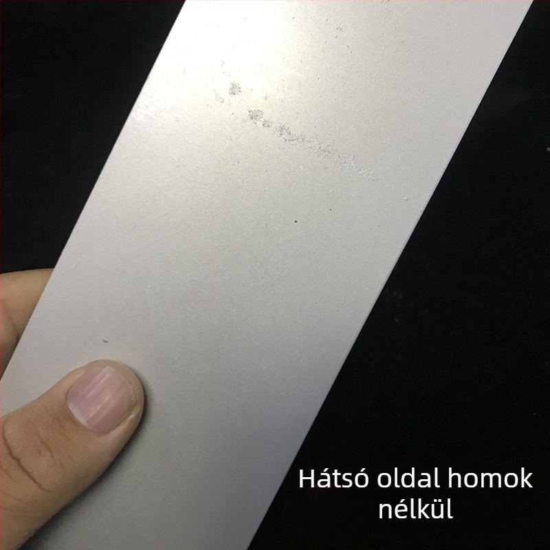 Hosszúkás gyémánt csiszoló darab, elektroplattolt acél hátlappal, jade, üveg, kerámia és fém számára.