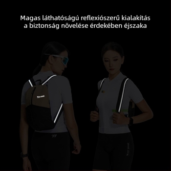 West Rider kerékpáros hátizsák – 3L kapacitás, 900D anyag hálós panelokkal és 3D poliészter hálóval, modell Yp0707416