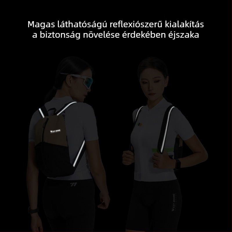 West Rider kerékpáros hátizsák – 3L kapacitás, 900D anyag hálós panelokkal és 3D poliészter hálóval, modell Yp0707416