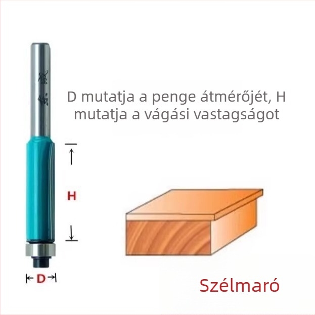 Dongcheng faipari marófej — ötvözött kettős élezésű egyenes pengéjű kés, hornyázó kés, gravírozó fej