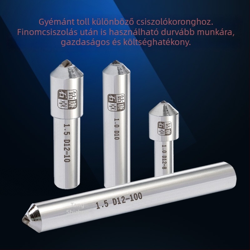 Tang zhuo diamond gyémánt javító toll csiszolókerékhez - modell ST101080, elektroplattálásos bevonat, kerámiamegmunkáláshoz