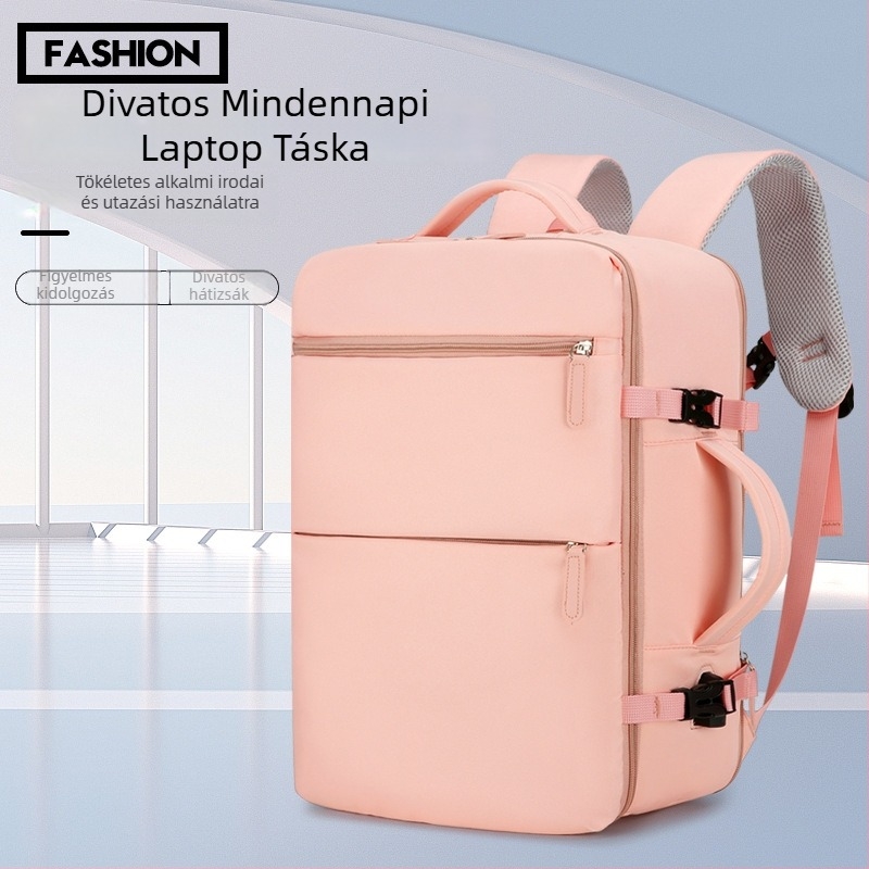 Uniszex hátizsák utazáshoz és üzleti célokra, kapacitás 20–35 L, Oxford anyag, stílus szabadidős utazáshoz, laptop-táska