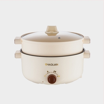 Többcélú tapadásmentes edény knob control – párolás, főzés és hot pot, 801-1000W, 3-4 személyre