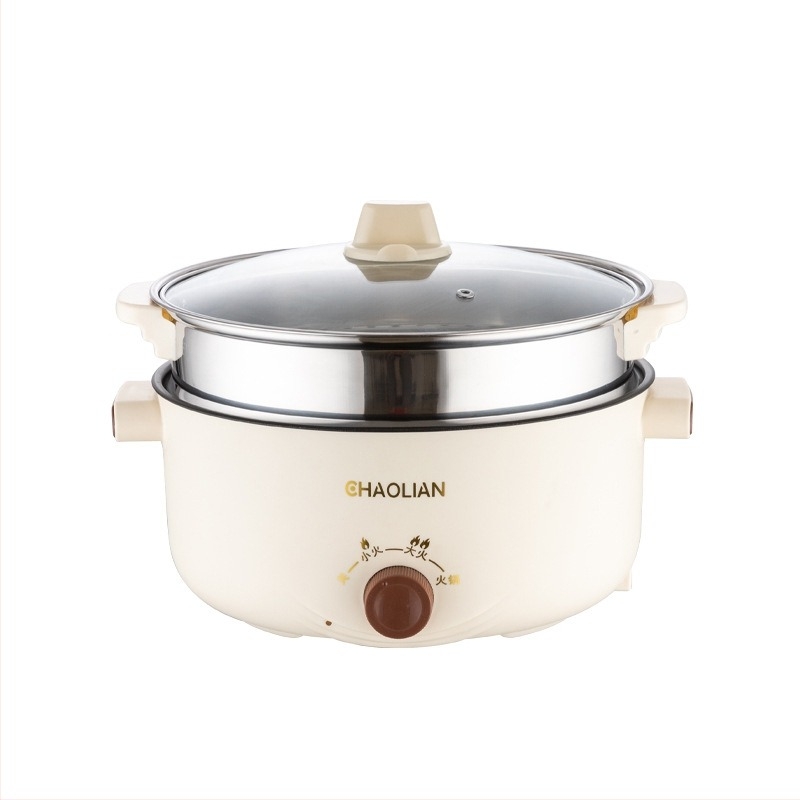 Többcélú tapadásmentes edény knob control – párolás, főzés és hot pot, 801-1000W, 3-4 személyre