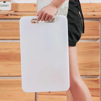 Megvastított műanyag vágódeszka, antibakteriális, penészmentes, kétoldalas konyhai deszka