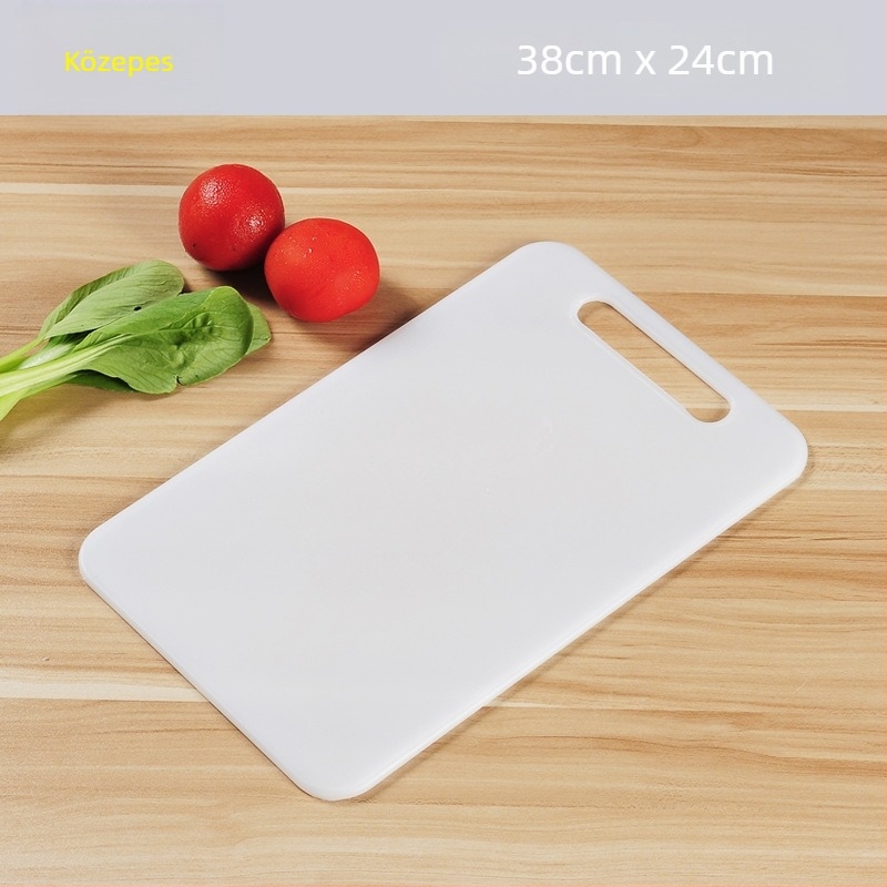 Megvastított műanyag vágódeszka, antibakteriális, penészmentes, kétoldalas konyhai deszka