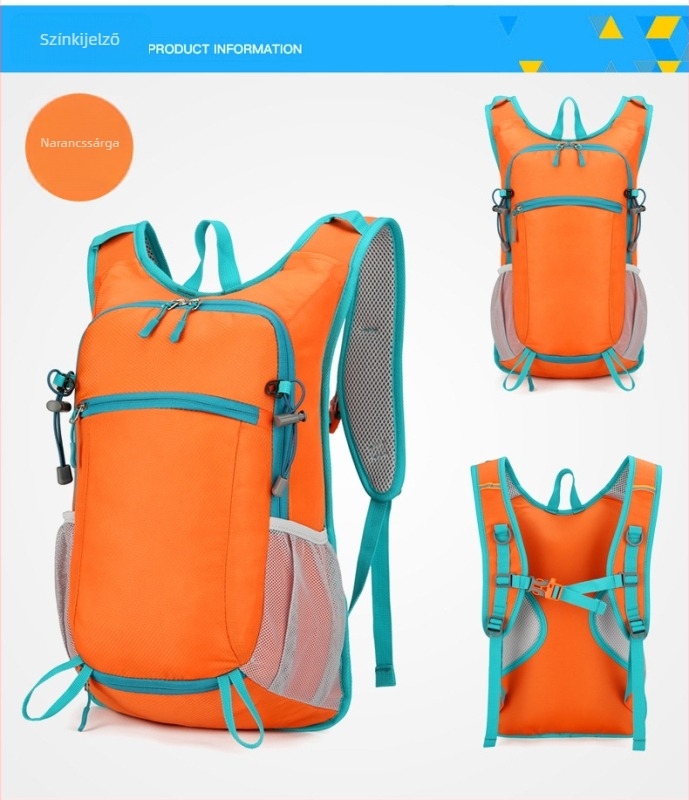 Túrahátizsák – lélegző, vízálló, ultra könnyű, bővíthető kapacitás, gerincvédelem