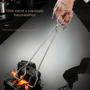 Szén-grillcsipesz — Többfunkciós élelmiszercsipesz, Márka: Jinyou, Anyag: galvanizált vasdrót, Bevezetés: 2025 tél