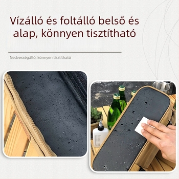 Szabadban használható fűszeres zacskó készlet – hordozható konyhai fűszerkészlet kempingezéshez (Márka: Super wanderer; Megnevezés: Set; Termékkategória: tároló táska/doboz)