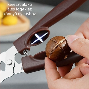 Gesztenye hámozó és tisztító eszköz keresztes nyílással (Márka: Friendly; Eredet: Zhejiang; Stílus: Modern egyszerűség)