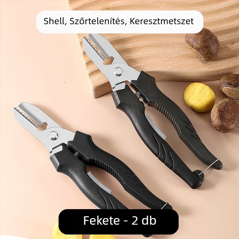 Gesztenye hámozó és tisztító eszköz keresztes nyílással (Márka: Friendly; Eredet: Zhejiang; Stílus: Modern egyszerűség)