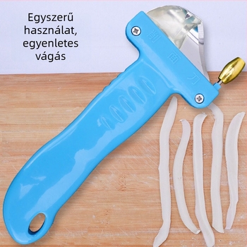Széles és keskeny tészta kés rozsdamentes acélból, Kitchen qiaoda, kézzel készült konyhai eszköz, modern minimalista kialakítás