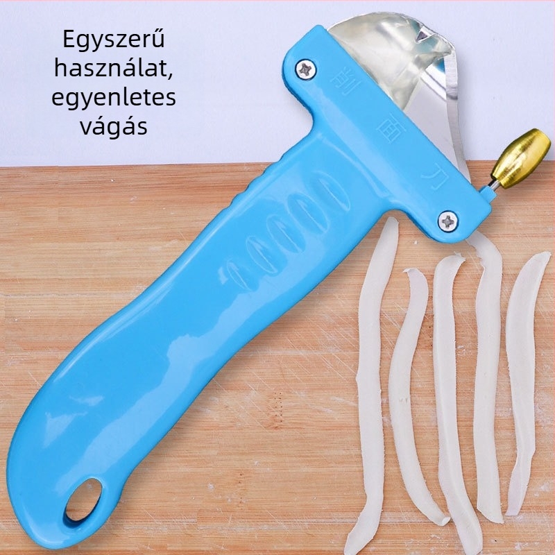 Széles és keskeny tészta kés rozsdamentes acélból, Kitchen qiaoda, kézzel készült konyhai eszköz, modern minimalista kialakítás