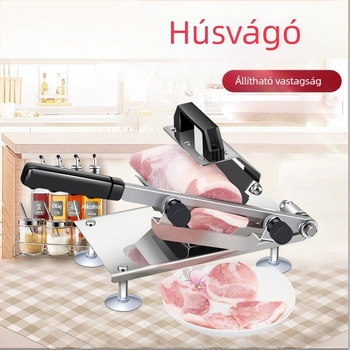 Háztartási hús szeletelő - Rozsdamentes acél, totk márka, Többfunkciós konyhai hússzeletelő, Testreszabható feldolgozás