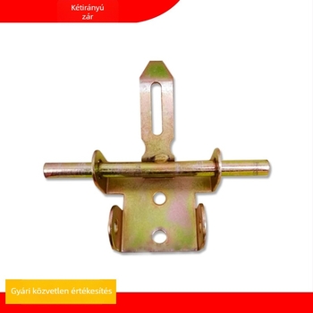 Nehéz teherbírású acél ajtózár hegesztett mechanizmussal; galvanizált felület; Yuefeng márka; modern minimalist stílus