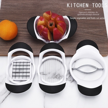 Rozsdamentes acél almavágó | Gyümölcs szeparáló | Modern minimalista kialakítás | 2017 téli megjelenés