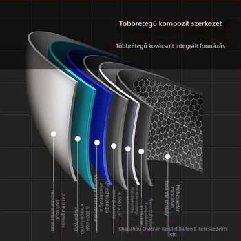 410 rozsdamentes acél wok, méhsejt mintás, tapadásmentes modell, egy alap, mélység 8,8 cm, súly 2 kg, kínai stílus