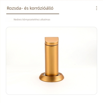 Hy9 ajtó stopper, cink ötvözet, padlóra szerelt, automata, modern egyszerű stílus