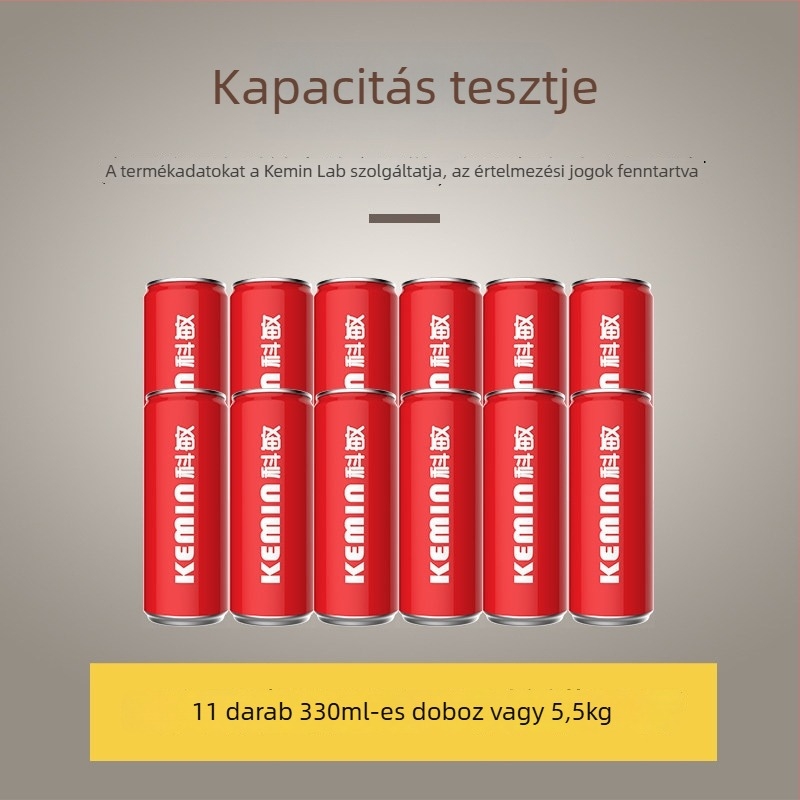 Kimin félvezető autóhűtő kozmetikumokhoz, 6-10L, 12V/220V, 55W, 0°C-65°C tartomány