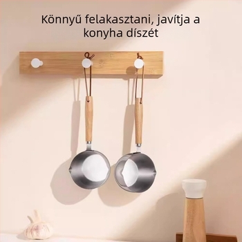 304 rozsdamentes acél olajöntő edény – modell pyg2, egyrétegű aljzat, 60 mm mélység, fedél nélküli