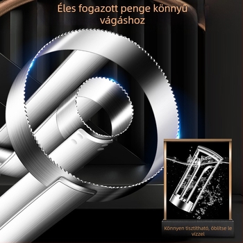 Ananászkivágó és magkivágó, 304 rozsdamentes acél, erőfeszítés-megtakarítás, többfunkciós, modern minimalist dizájn