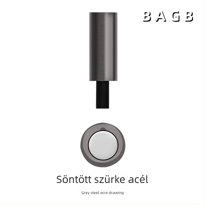 Ajtóstopper V9, réz-cink ötvözet, elektroplatált felület, padlóra szerelt típus CT-02, rejtett konstrukció, automatikus működés